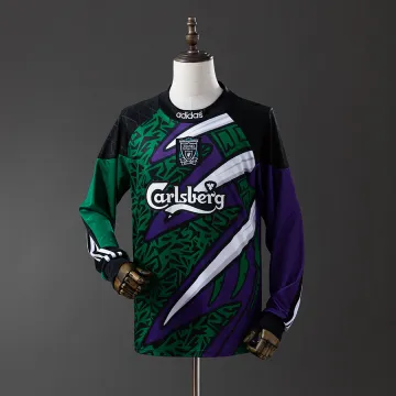 Camisola de guarda-redes do Liverpool 1995/96 Manga comprida Retro