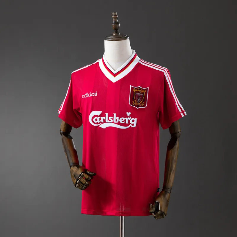 Liverpool 1995/96 Home Soccer Jersey Retro