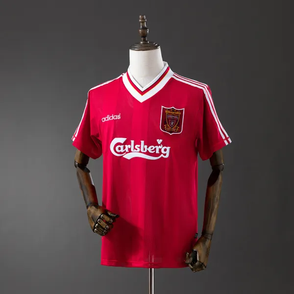 Liverpool 95/96 retro football jersey - A-Grade Quality Detail View