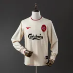 Maglia a maniche lunghe Liverpool 1996/97 Away Retro Liverpool 1996/97 Away Retro Long Sleeve Jersey
