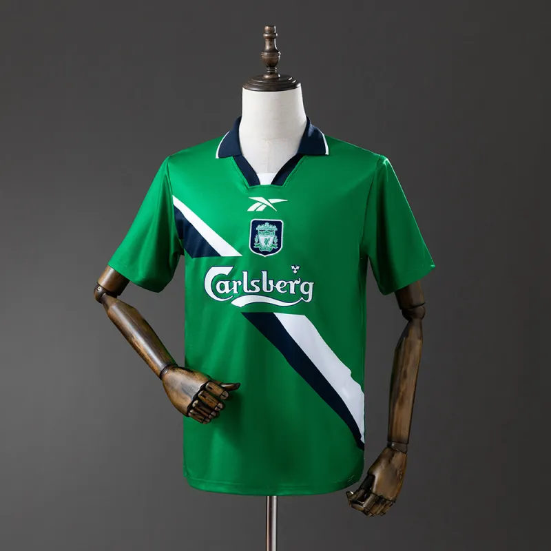 Liverpool 1999/00 Away Soccer Jersey Retro