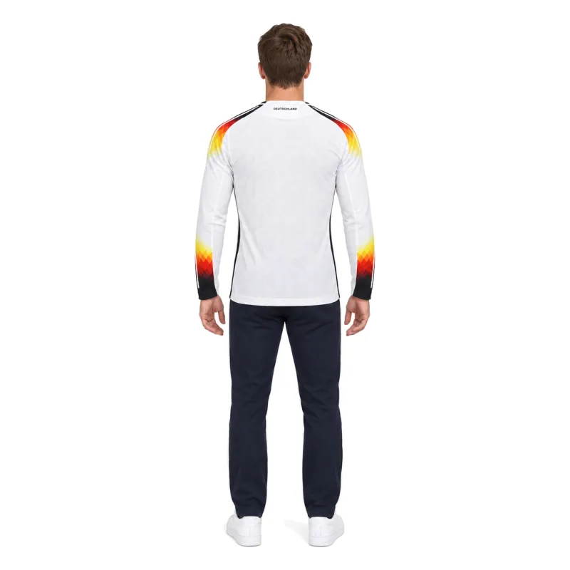 2024 Germany Home Long Sleeve Player Version Jersey - AI model preview, back view
