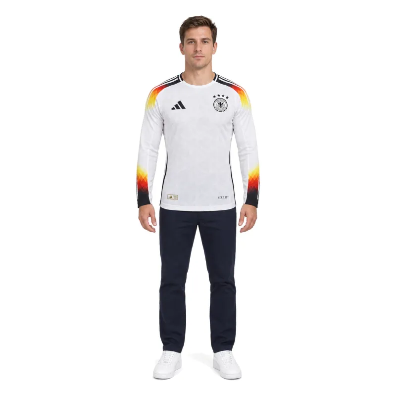 2024 Germany Home Long Sleeve Player Version Jersey - AI model preview, front view