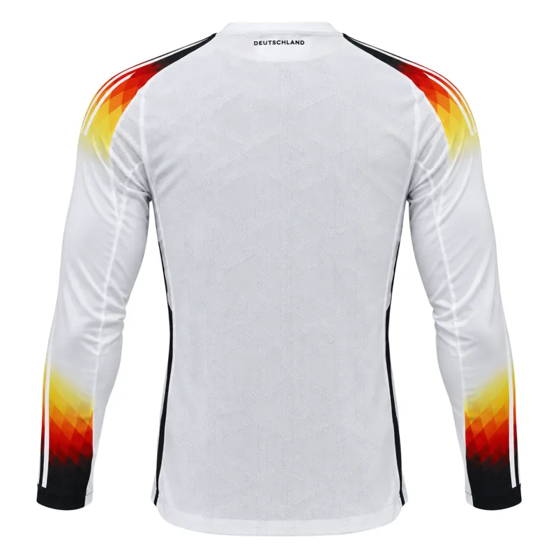 2024 Germany Home Long Sleeve Player Version Jersey - back view