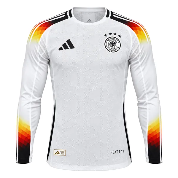2024 Germany Home Long Sleeve Player Version Jersey - product front view