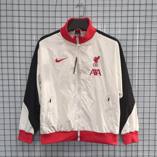 Liverpool 2024/25 Men's Windbreaker - White