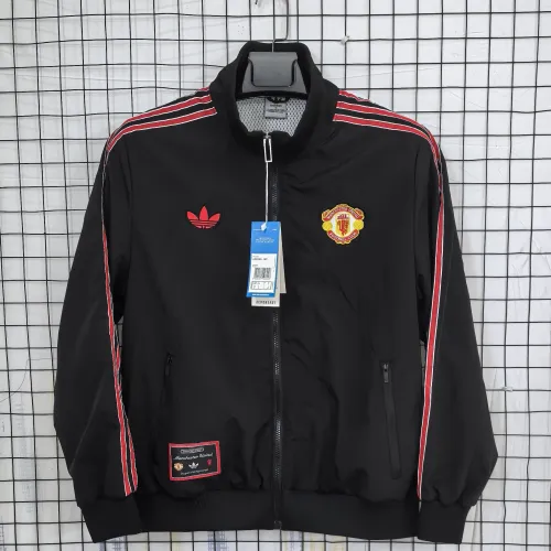 Manchester United 2024/25 Men's Windbreaker - Black