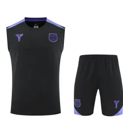 FC Barcelona 2025/26 Kit de entrenamiento sin mangas Negro - foto del producto US27.89 - FC Barcelona 2025/26 Kit de entrenamiento sin mangas Negro