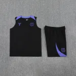 FC Barcelona 2025/26 Sleeveless Training Kit Black