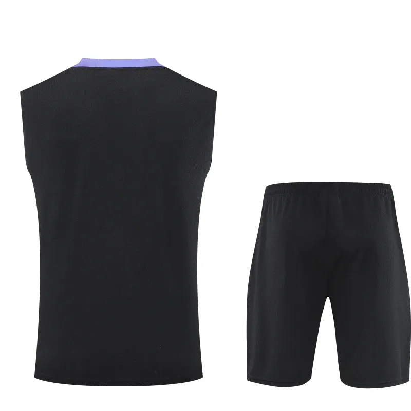 FC Barcelona 2025/26 Sleeveless Training Kit Black
