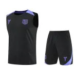 FC Barcelona 2025/26 Sleeveless Training Kit Black