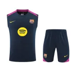 FC Barcelona 2025/26 Sleeveless Training Kit Blue
