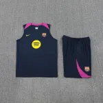 FC Barcelona 2025/26 Sleeveless Training Kit Blue
