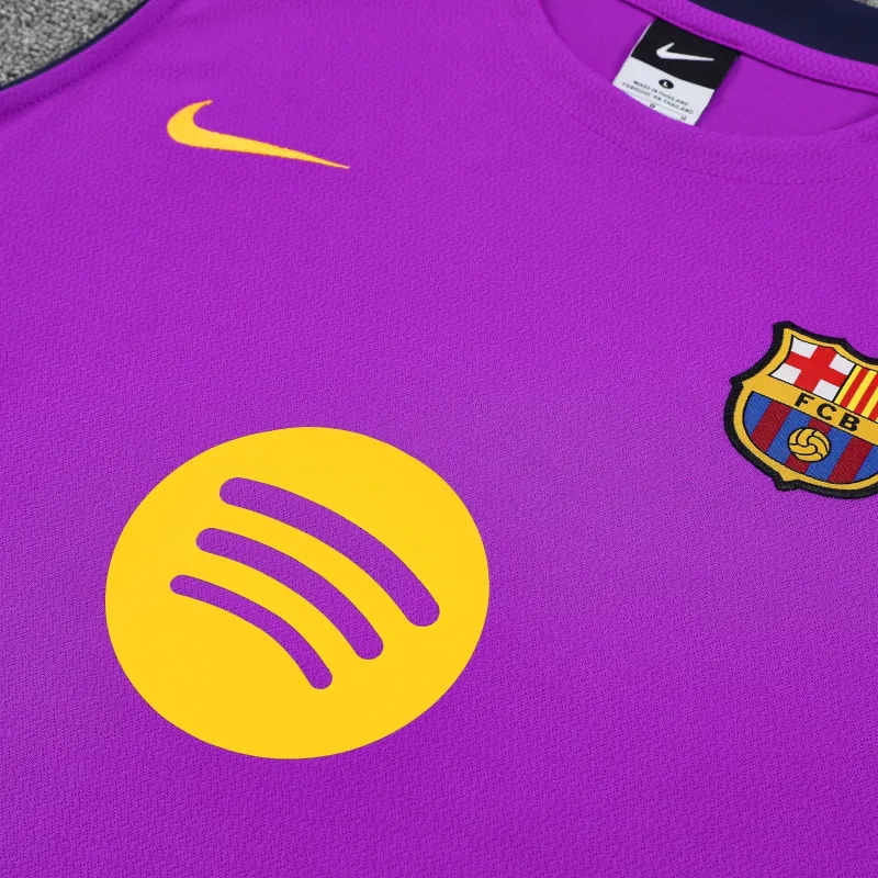 FC Barcelona 2025/26 Sleeveless Training Kit Purple