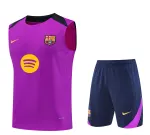 FC Barcelona 2025/26 Sleeveless Training Kit Purple