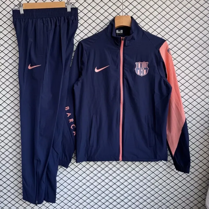 25/26 Barcelona Windbreaker Jackets With Pants