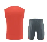 Equipo de entrenamiento sin mangas del Bayern de Múnich 2025/26 Rojo