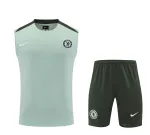 Chelsea 2025/26 Mouwloze Trainingsset Blauw Chelsea 2025/26 Mouwloze Trainingsset Blauw