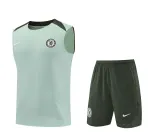Chelsea 2025/26 Mouwloze Trainingsset Blauw