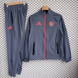 25/26 FC Bayern Munich Windbreaker Jackets With Pants - product photo US49.99 - 25/26 FC Bayern Munich Windbreaker Jackets With Pants