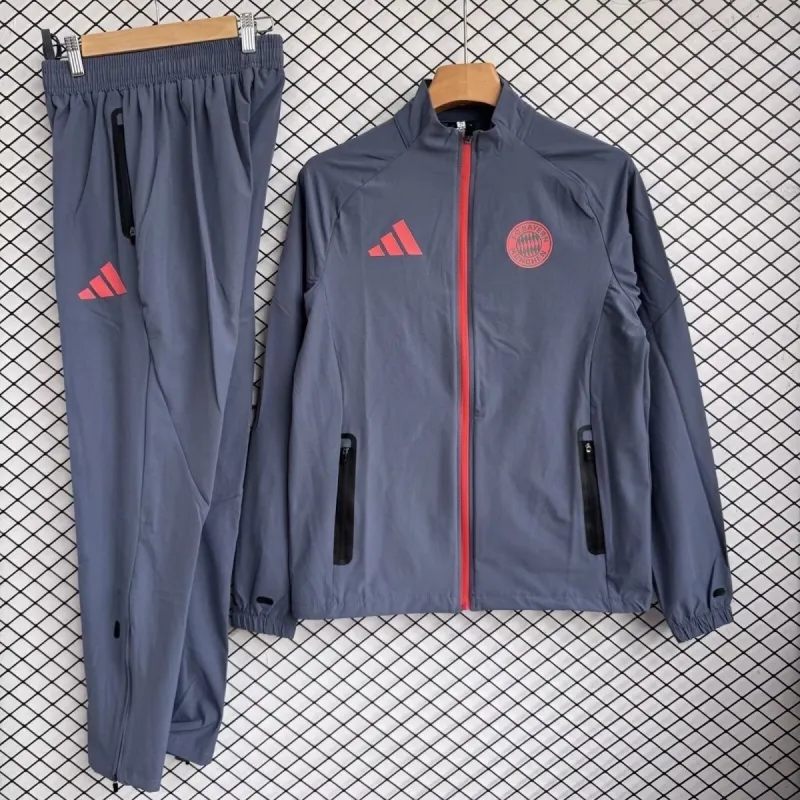 25/26 FC Bayern Munich Windbreaker Jackets With Pants