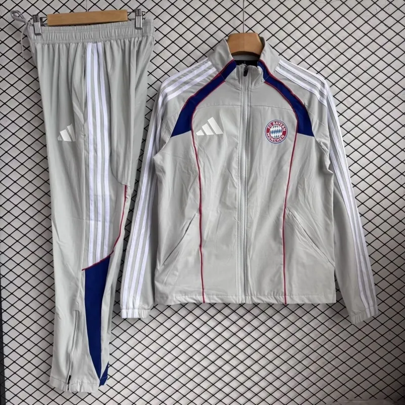 25/26 FC Bayern Munich Windbreaker Jackets With Pants