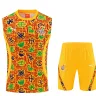 Ghana 2025 Sleeveless Training Kit Orange