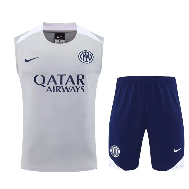 Inter Milan 2025/26 Sleeveless Training Kit White