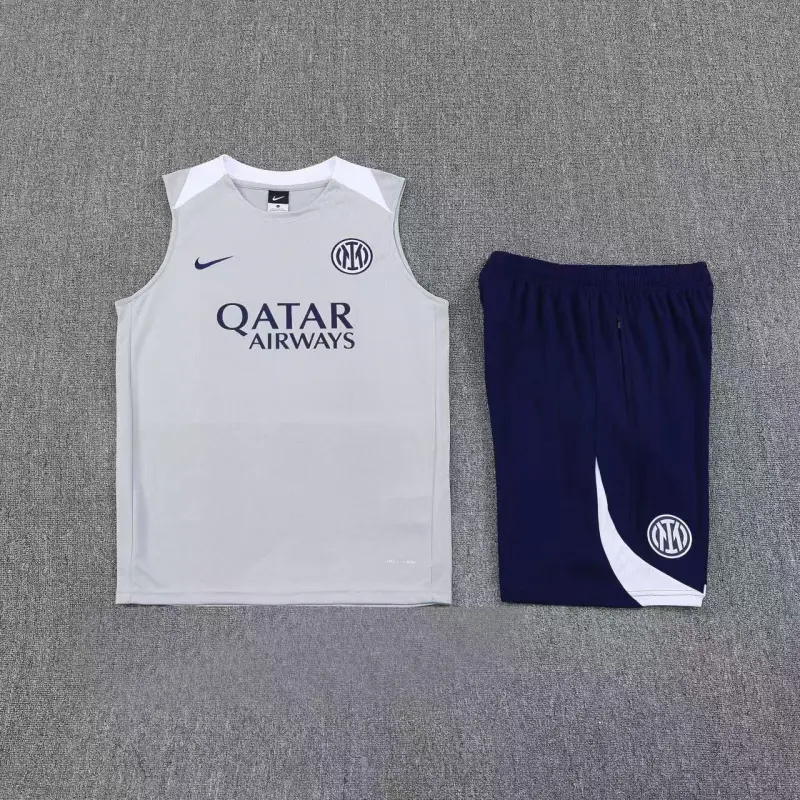 Inter Milan 2025/26 Sleeveless Training Kit White