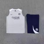 Inter Milan 2025/26 Sleeveless Training Kit White