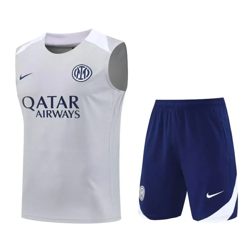 Inter Milan 2025/26 Sleeveless Training Kit White