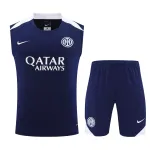 Kit de treino sem mangas do Inter de Milão 2025/26 Azul