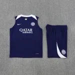 Kit de treino sem mangas do Inter de Milão 2025/26 Azul