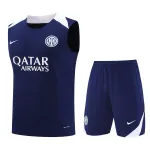 Kit de treino sem mangas do Inter de Milão 2025/26 Azul