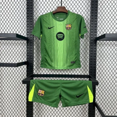 25-26 Kids Barcelona Goalkeeper Kit