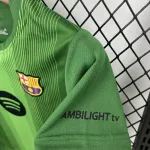 25/26 Kids Barcelona Goalkeeper Kit
