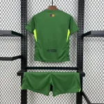 25/26 Kids Barcelona Goalkeeper Kit