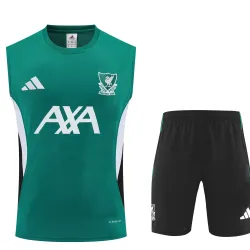US27.89 - Liverpool 2025/26 ärmelloses Trainingstrikot Grün
