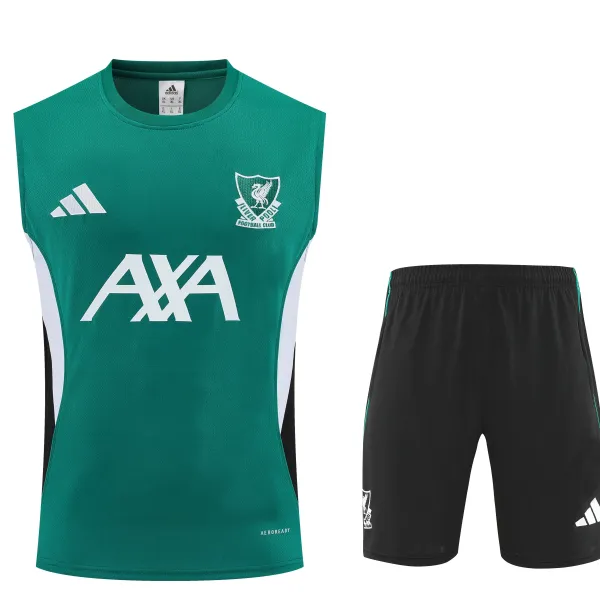 Camisola sem mangas 25/26 do Liverpool - Qualidade de grau A Vista detalhada