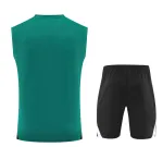 Kit de treino do Liverpool 2025/26 sem mangas, verde