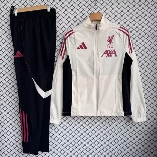 25/26 Liverpool FC Windbreaker Jackets With Pants