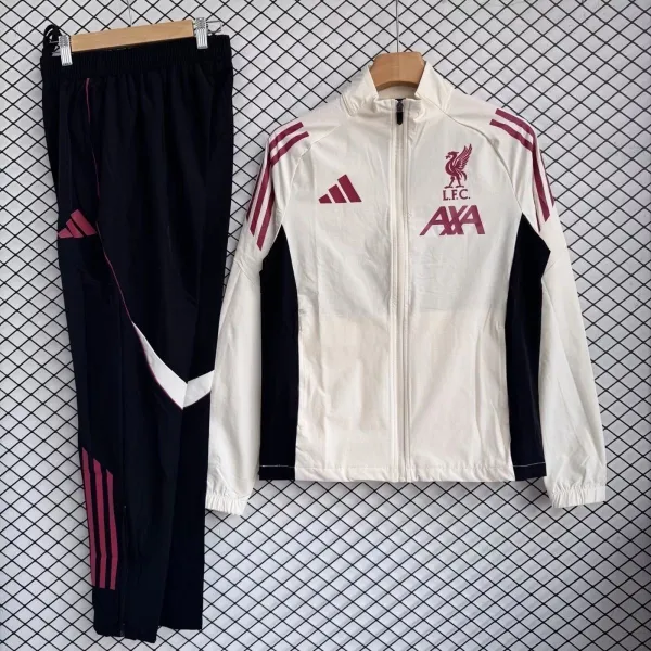 Liverpool FC 25/26 soccer windbreaker - A-Grade Quality Detail View
