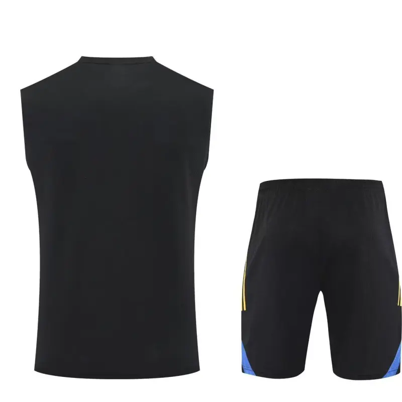 Manchester United 2025/26 Sleeveless Training Kit Black