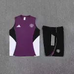 Manchester United 2025/26 Sleeveless Training Kit Purple
