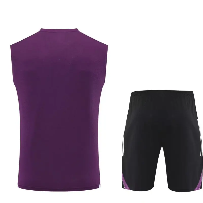 Manchester United 2025/26 Sleeveless Training Kit Purple