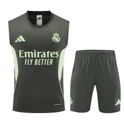 US27.89 - Real Madrid 2025/26 Sleeveless Training Kit Black