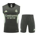 Real Madrid 2025/26 Sleeveless Training Kit Black