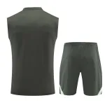Real Madrid 2025/26 Sleeveless Training Kit Black