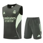 Real Madrid 2025/26 Sleeveless Training Kit Black