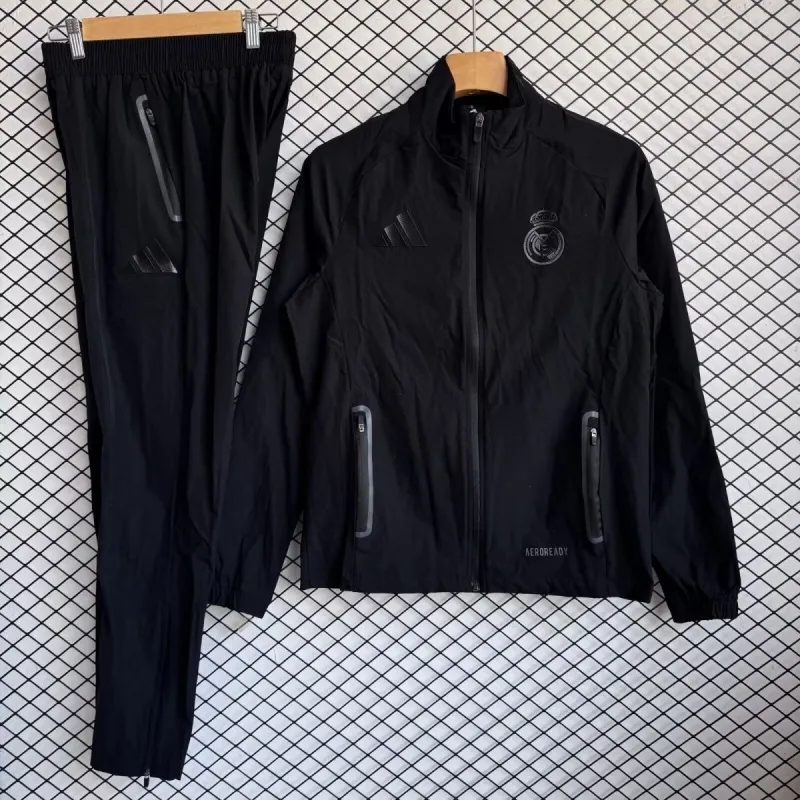 25/26 Real Madrid Windbreaker Jackets With Pants